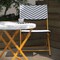 Flash Furniture 3PC Navy/White PE Rattan Folding Bistro Set FV-FWA085-NVY-WHT-GG - alternate 8